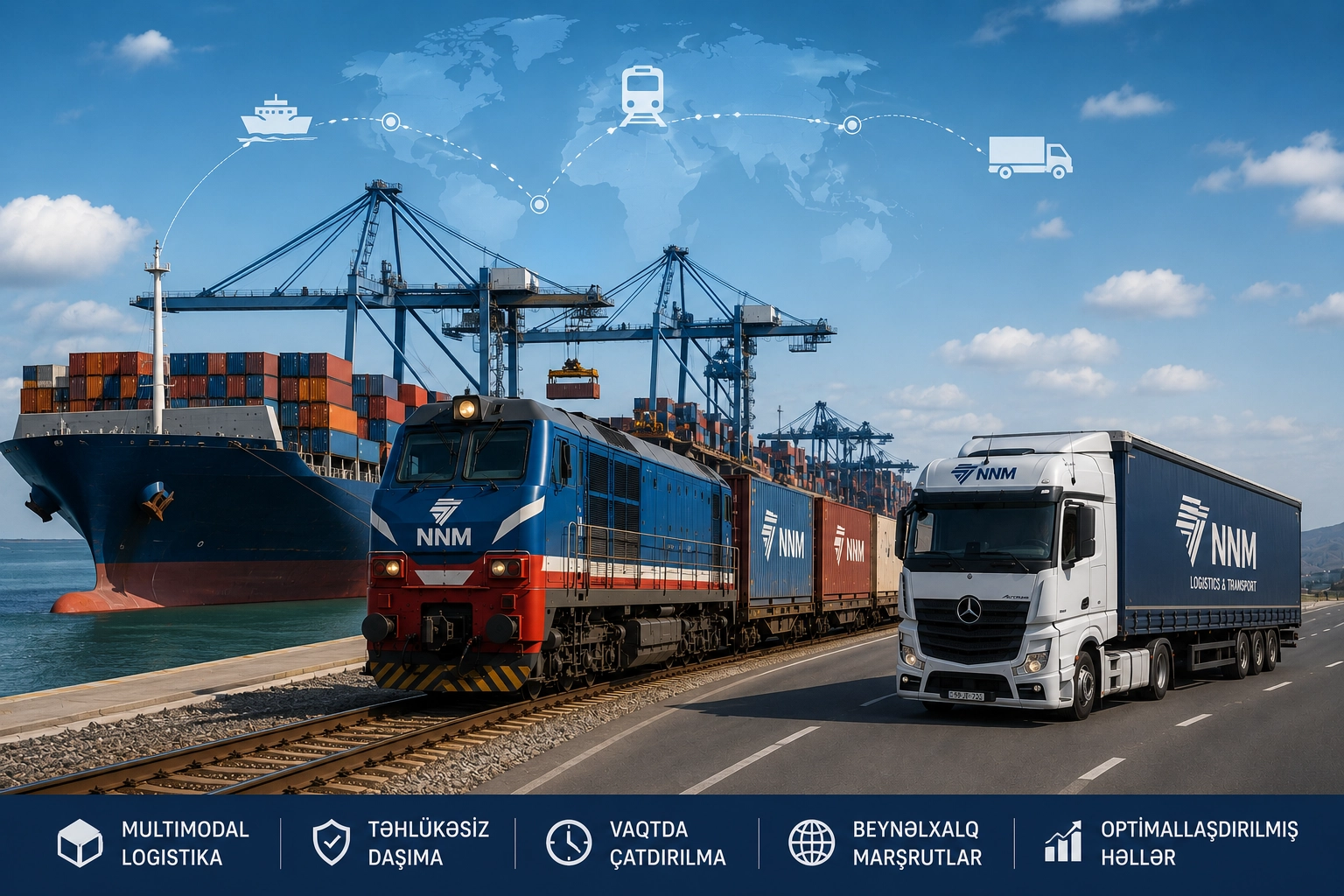 Multimodal Logistikanın Beynəlxalq Yükdaşımalarındakı Üstünlükləri